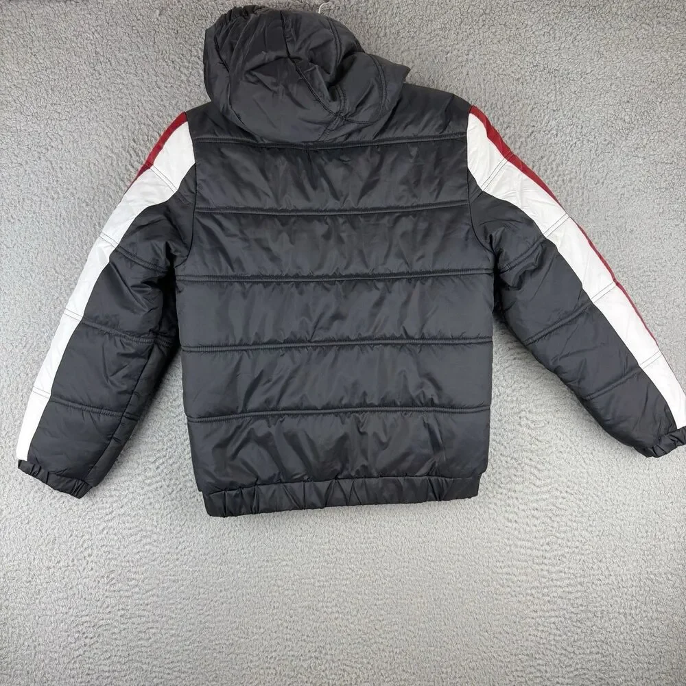 Nike Air Jordan Jumpman Kids M 10-12 Years Puffer Jacket Red/Black